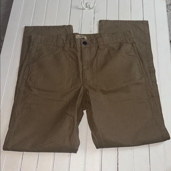 Blue Mountain Canvas Utility Pants- Relaxed Fit Khaki Size 36x34 - Picture 5 of 8